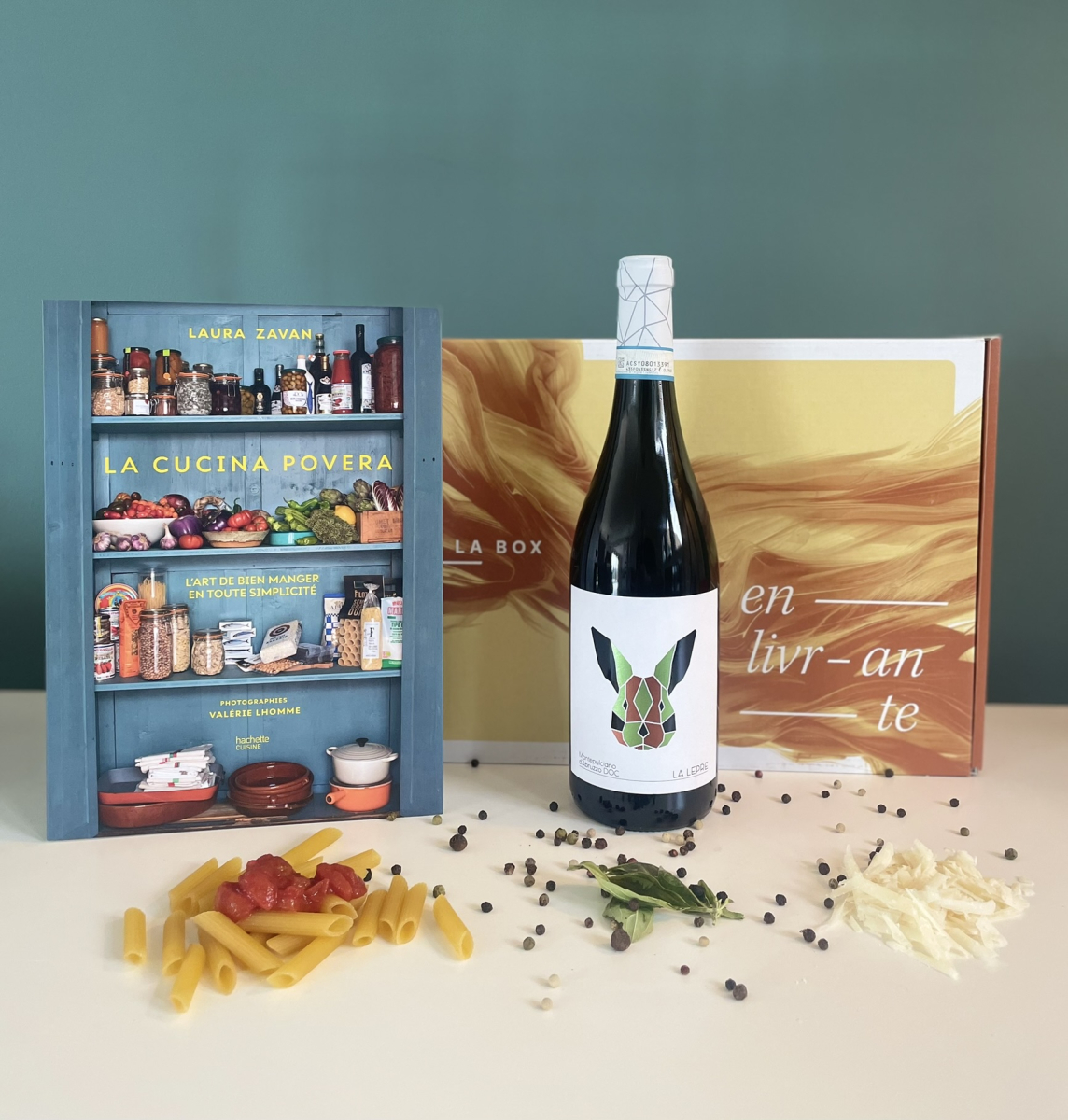 Box enlivrante Italie Cucina Povera