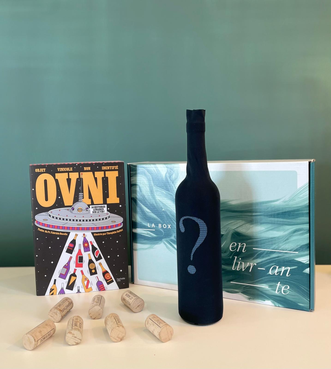 Box Enlivrante Ovni Vin Mystère