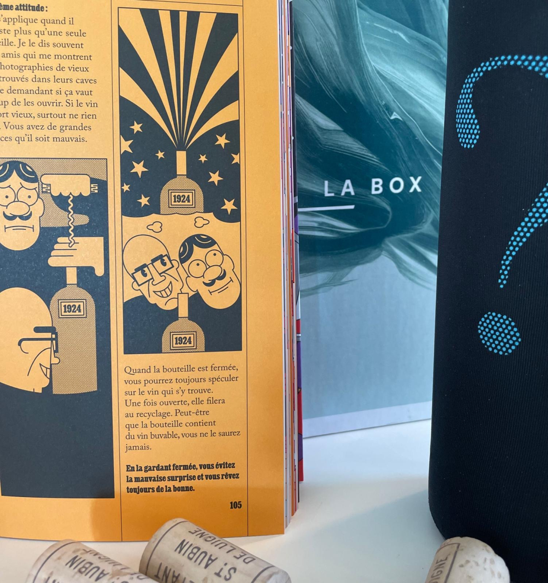Focus Box Enlivrante Ovni Vin Mystère